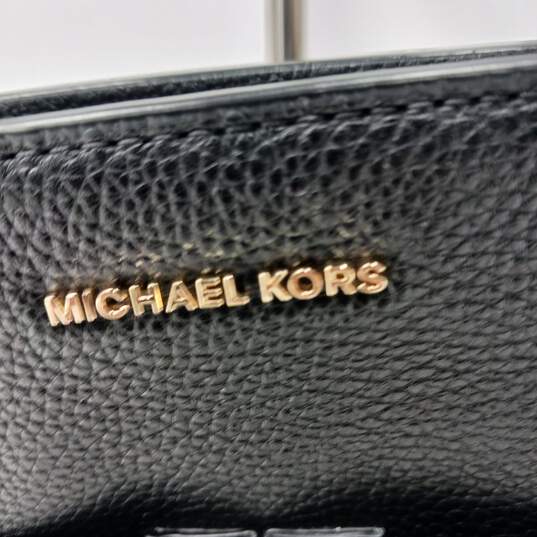 Michael Kors Black Bedford Medium Tote Bag image number 3