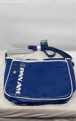 Pan Am Blue Messenger Reloaded Bag With Tag