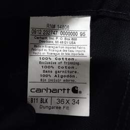 Carhartt Black Jeans Men's Size 36x34