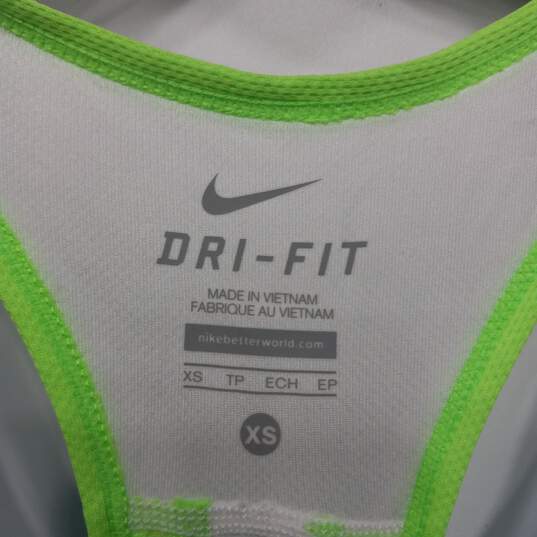 Women’s Nike Dri-Fit Racerback Athletica Tank Top Sz XS image number 3