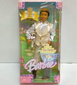 2004 Barbie Ken Tea Party Doll 12" W/bear Fantasy Tales NRFB