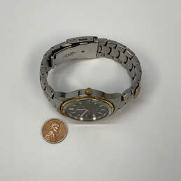 Designer Citizen WR 50 Silver-Tone Round Shape Date Dial Analog Wristwatch alternative image