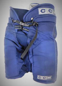 Men's Blue CCM Tacks Hockey Pants, No Size Tag