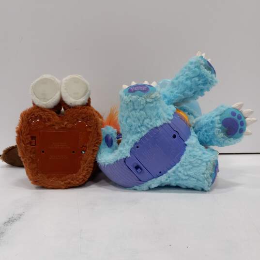 2 Hasbro Fur Real Friends Torch My Blazzin' Dragon & Howlin' Howie Dog Interactive Toys image number 5