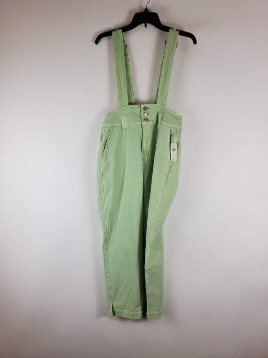 Anthropologie Women Moss Green Overalls 6 NWT image number 2