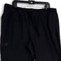 NWT Mens Black Elastic Waist Tapered Leg Pull-On Track Pants Size XXLT image number 1