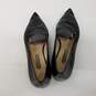 Prada Milano Black Leather Pointed Toe Loafers Women's Size 6 image number 7
