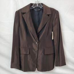 Tahari Women's Blazer Coat Truffle Size 4