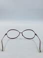Paul Smith Burgundy Oval Eyeglasses image number 2