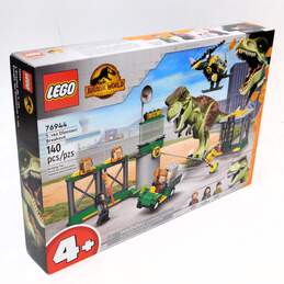 LEGO 76944 T. Rex Dinosaur Breakout and 76945 Atrociraptor Dinosaur: Bike Chase alternative image