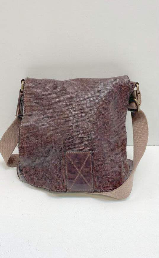 Campomaggi Teodorano Italy Brown Leather Crossbody Bag image number 1
