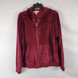 Michael Kors Women's Burgundy Sweater SZ XL