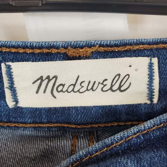 Madewell Women's Blue Skinny Jeans SZ 27 image number 3