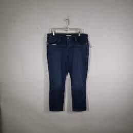 Womens Medium Wash 5 Pockets Design Denim Boyfriend Jeans Size 31