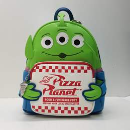 Disney Pixar X Loungefly Toy Story Alien Pizza Planet Mini Backpack