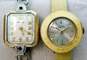 Vintage Ladies Gold Filled & Gold Tone Bulova Hamilton Gruen & Nivada Grenchen Watches 54.7g image number 4