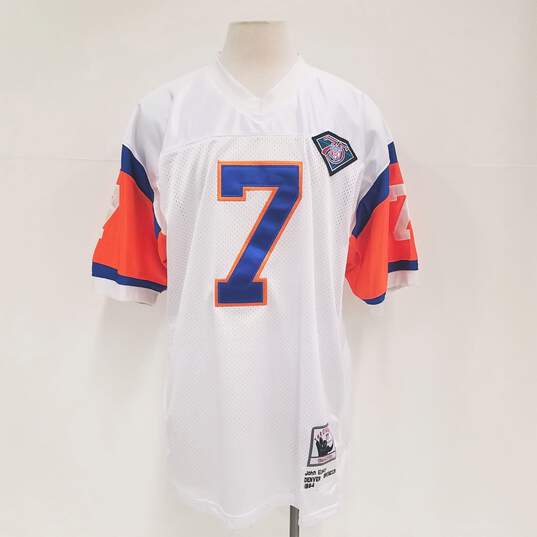 Mitchell & Ness John Elway #7 Denver Broncos Throwbacks Jersey Sz. XL image number 1