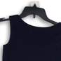 Talbots Womens Navy Blue Scoop Neck Sleeveless Pullover Tank Top Size XS image number 4