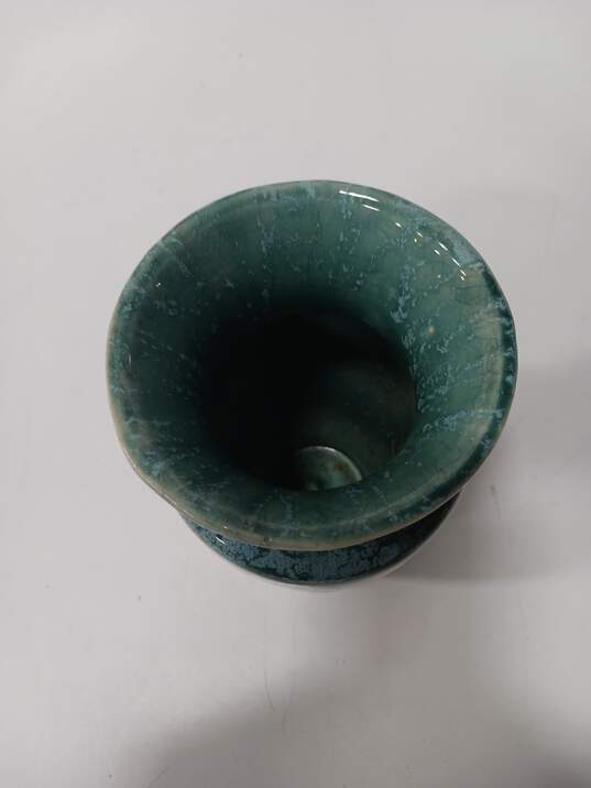 Brush 708 McCoy Pottery Green Glazed Vase-7 1/4 image number 2
