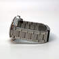 Designer Fossil Riley ES3202 Silver-Tone Rhinestone Analog Wristwatch image number 4