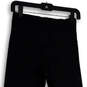 Womens Black Flat Front Elastic Waist Pull-On Compression Leggings Size S image number 3
