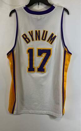 Adidas NBA LA Lakers #17 Andrew Bynum Jersey - Size M alternative image