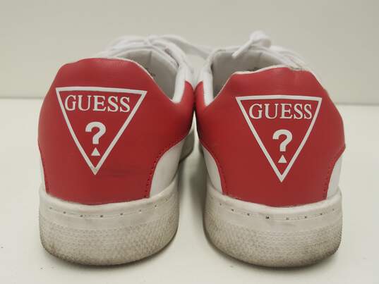 GUESS Gfrilynn White Lace Up Low Top[ Sneakers Women's Size 6 M image number 7