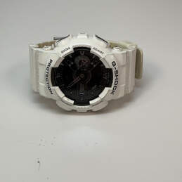 Designer Casio G-Shock White Adjustable Strap Round Dial Digital Wristwatch alternative image