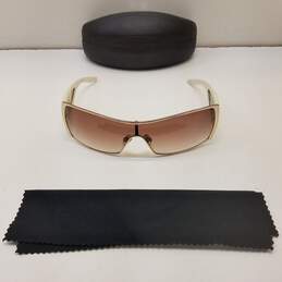 Armani Exchange White Brown Gradient Sunglasses