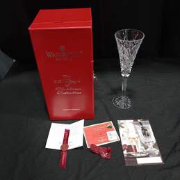 Waterford 4th Edition Crystal Flute with Storage Case