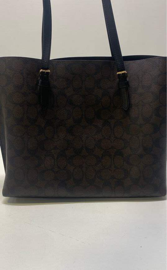 COACH 1665 Mollie Brown Signature Tote Bag image number 2