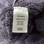 Coldwater Creek Women's Purple Knitted 3/4 Sleeve Cardigan Size L image number 4