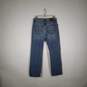 Mens Regular Fit 5 Pocket Design Denim Straight Leg Jeans Size 30/32 image number 2