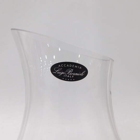 Luigi Bormioli Italy Crystal Glass Crescendo Carafe Wine Decanter image number 2