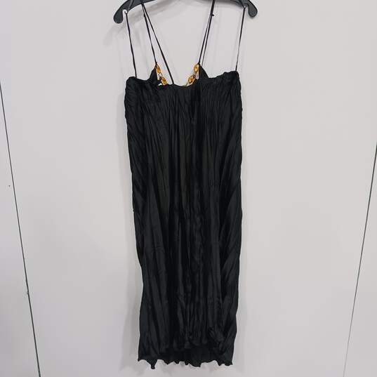 Women’s Zara Creased Effect Oversize Dress Sz XS NWT image number 3