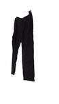 Womens Black Flat Front Straight Leg Pockets Casual Cargo Pants Size 8 image number 2