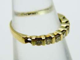 14K Yellow Gold 0.42 CTTW Round Diamond Multi Stone Ring 1.7g alternative image