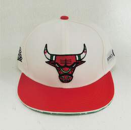 2023 Chicago Bulls Artist Abel Arciniega Series Snapback Hat Los Pros NWT alternative image