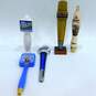 Vintage Beer Tap Handle Lot of 5 Miller, Blue Moon, Weiss & Bass Ale image number 1