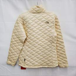 NWT The North Face WM's Thermoball Quilted Cream Puffer Jacket Size S/P alternative image