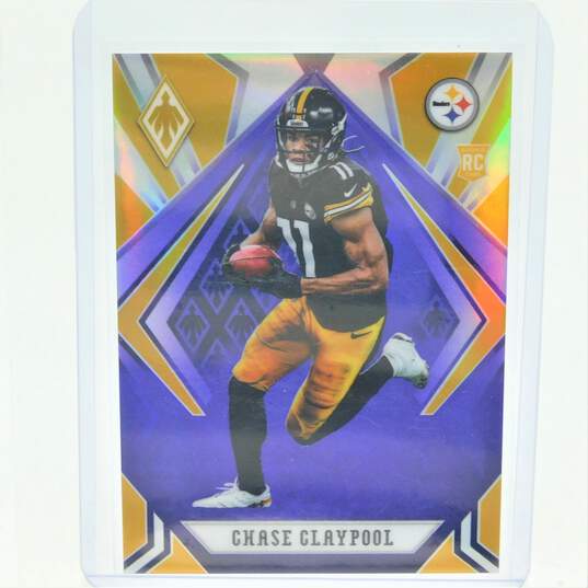 2020 Chase Claypool Panini Phoenix Rookie Purple /149 Steelers image number 1