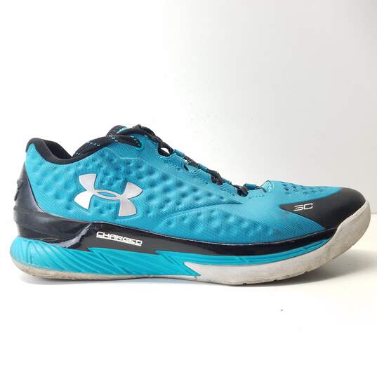 Under Armour Curry 1 Low Panthers Athletic Shoes Men's Size 10.5 image number 1