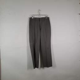 NWT Mens Classic Fit Flat Front No Wrinkles Slash Pockets Dress Pants Size 32X30