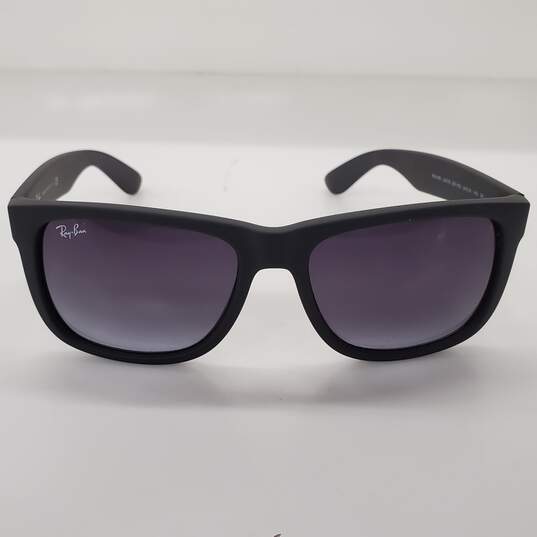 Ray-Ban RB4165 Justin Classic Matte Black Square Sunglasses image number 2