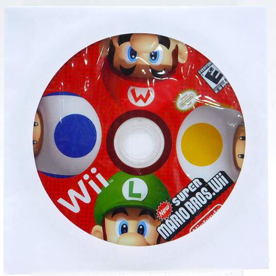 New Super Mario Bros. Nintendo Wii Game Only image number 3