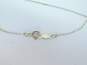10K Yellow Gold Diamond Accent Ribbon Heart Pendant Necklace 1.5g image number 10