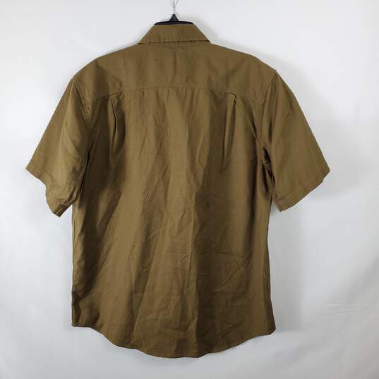 Carhartt Men Green Button Up L NWT image number 2