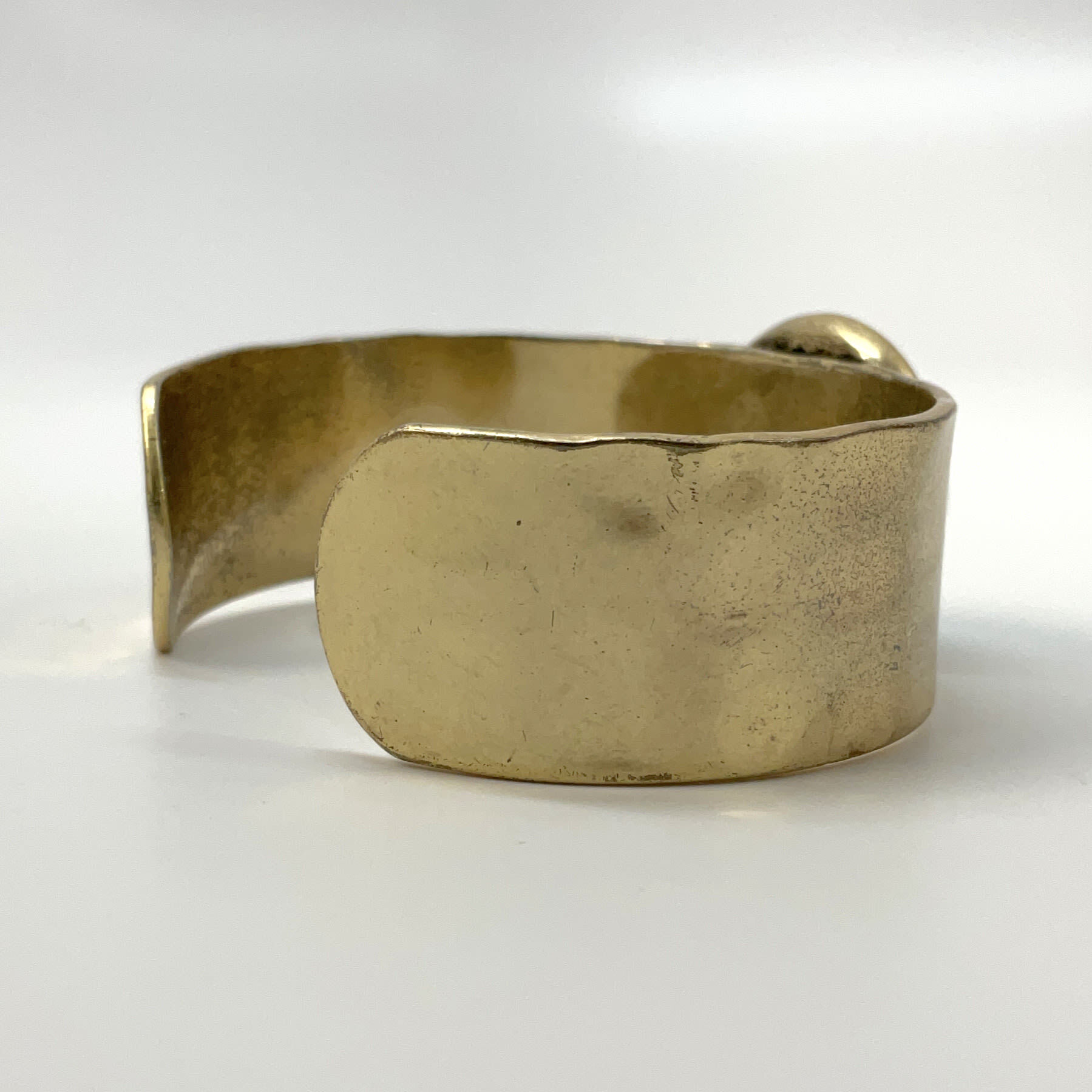 Buy the Designer Lucky Brand Gold-Tone Blue Turquoise Stone Open Cuff  Bracelet | GoodwillFinds