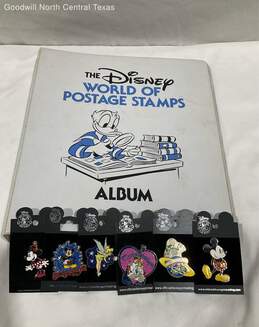 Disney Collectible Stamps And Pins