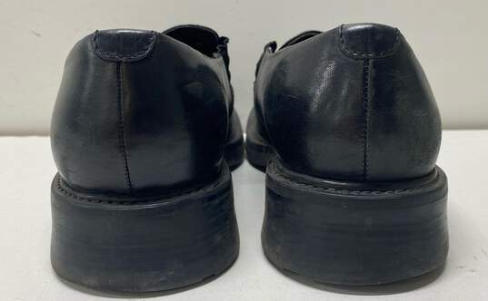 Nunn Bush Black Slip-On Dress Shoe Men 9 image number 4